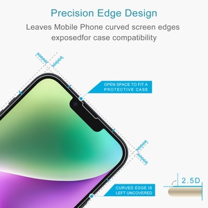 Lớp AAA Chất Lượng 2-Gói HD Tempered Glass Máy Ảnh Ống Kính Bảo Vệ Siêu Radian Hình Dạng Cho Iphone 14 & 14 Pro Điện Thoại Di Động - Product Image 4