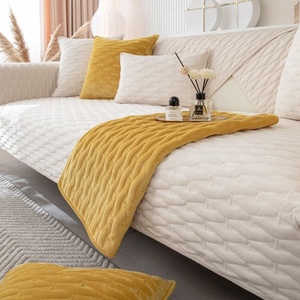 Anti-sürgülü ile lüks stil kristal kürk kanepe kılıfı tasarım - Product Image 6
