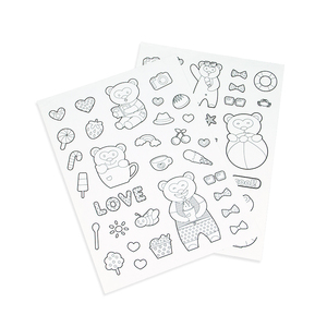 Custom Children Activity Sticker <strong>Booklet</strong> with Paper Card Scene Kids Educational Toy Painting Book - Product Image 3