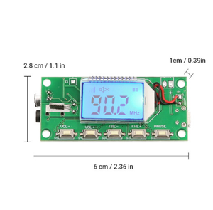FM-Sender modul digitales FM-Stereo-Sender modul Funksender platine Mikrofon mikrofon modul