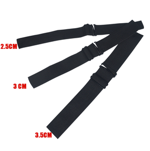Fujia 2,5, Correa ancha, peluca elástica ajustable negra, se utiliza para hacer pelucas, banda elástica con gancho y lazo, correa para peluca - Product Image 5