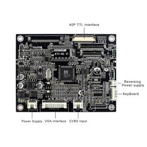 Placa de circuito Vga Av Entrada At070Tna2 1024X600 Tft Lcd Módulo de pantalla 40Pin Rgb Ttl Pantalla Panel de pantalla Lcd de 7 pulgadas - Product Image 4