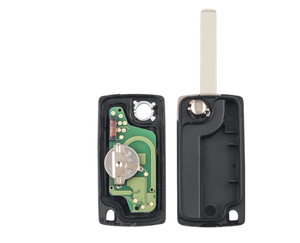 10X 434Mhz FSK/ASK 2 düğme CE0536/CE0523 çevirme anahtarı Peugeot 107 207 307 307S 308 407 607 uzaktan kumandalı anahtar Fob ID46 çip - Product Image 5