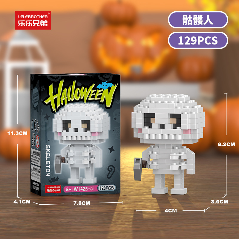 W1425-01 calavera 129 piezas