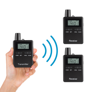 Un modo 80 CH RC2406 fabbrica direttamente garanzia di qualità formazione educativa sistema di guida audio Wireless per guida turistica - Product Image 3