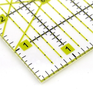 6.5 inç kaymaz dikiş akrilik cetvel DIY kapitone araçları kare kapitone cetvel - Product Image 2
