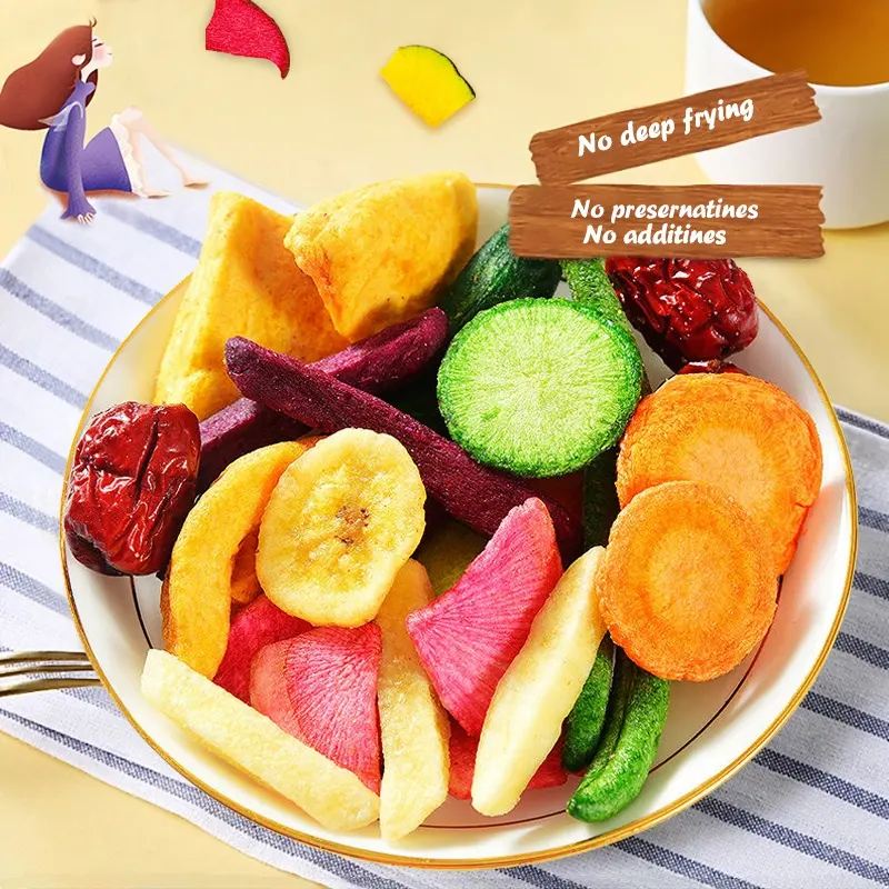 AGOLYN Здоровое питание vf сушеные смешанные овощи и фруктовые закуски