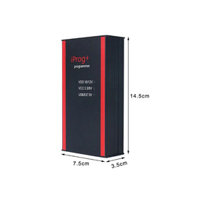 IPROG Pro V87 ECU Key programmatore Iprog + Eeprom IMMO autoradio Airbag Reset cruscotto chilometro 6 adattatori - Product Image 1
