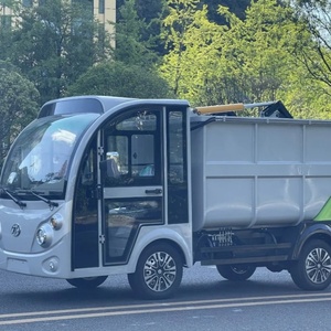 Newest China Street Cleaning Truck 72V 2 Seater Garbage Cleaning Truck for Sale - Product Image 5