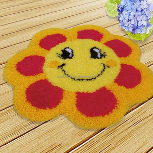 Customized Available Latch Hook Rug <strong>Kit</strong>, <strong>Pattern</strong> Printed Canvas DIY Rug Crochet Yarn Adult Craft <strong>Kit</strong> - Product Image 3