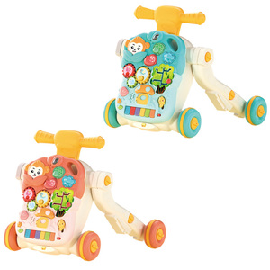 <strong>Multi</strong> <strong>Functional</strong> Cheap Plastic Learning Walker Two-in-one Activity Push Car Baby Walker Toy Learning <strong>Table</strong> for Kids - Product Image 6