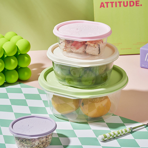 Modern Design BPA Free Refrigerator Storage <strong>Box</strong> Plastic Food Storage Container <strong>Nesting</strong> Kitchen Storage Containers <strong>with</strong> <strong>Lid</strong> - Product Image 2