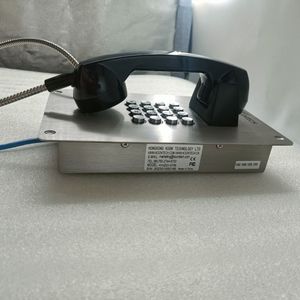 <strong>IP</strong> Public Telephone with SUS 304 Security System VOIP SIP2.0 SOS Device KNZD-07B Bank Product with POE <strong>Network</strong> Support - Product Image 3