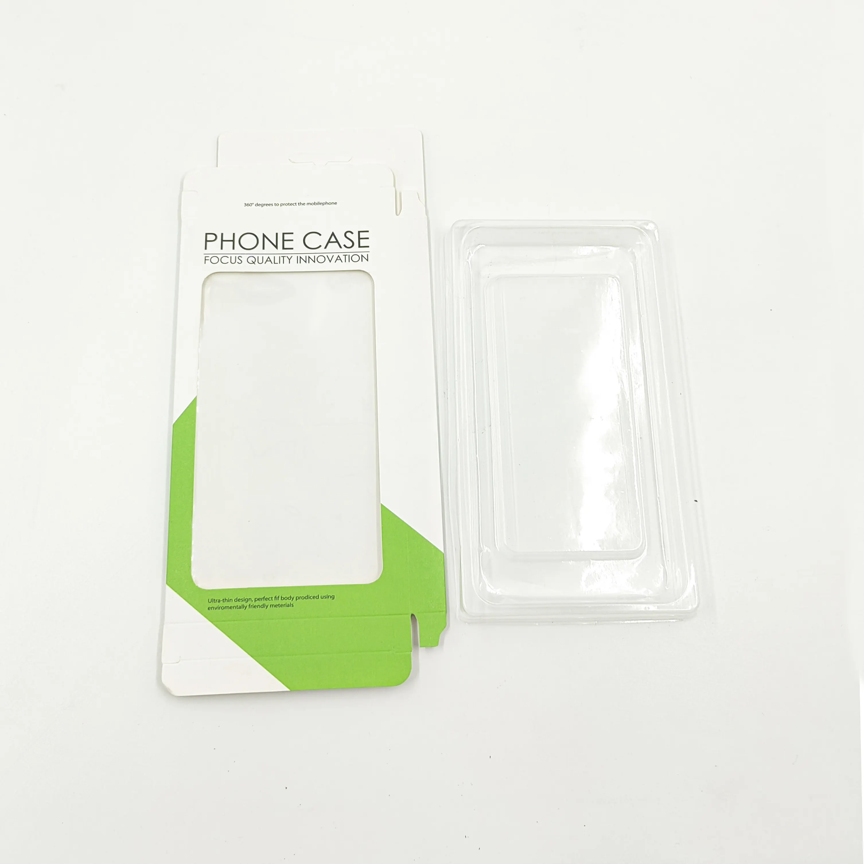 Cartão telefone caso embalagem universal com bandeja caixas personalizadas cartão Pacote com logotipo
