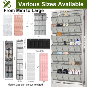35 túi trên cửa Giày Tổ Chức, treo cửa giá giày cho tủ quần áo, lớn giữ giày lưu trữ - Product Image 2