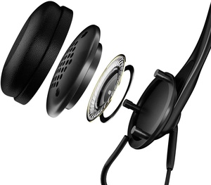 No.1 satış bilgisayar USB çağrı merkezi kulaklığı mikrofon ve ses kontrolü ile - Product Image 5