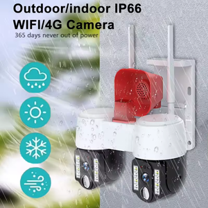 Cámara CCTV de seguridad de doble lente para exteriores de 8MP, sensor PIR dual, seguimiento de movimiento, WiFi, cámara de red de seguridad IP PTZ inalámbrica - Product Image 2