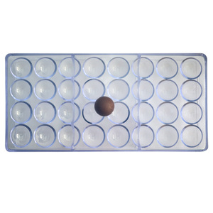 Wholesale Dubai Chocolate Bar Mold - 3 Cavities Polycarbonate Large Chocolate Molds Baking Tools Chocolate Candy Baking Mold