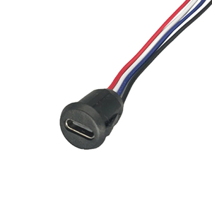 <strong>4</strong> Way Snap in USB Type C Jack Socket Panel <strong>Mount</strong> USB C Connector Charge Cable - Product Image 5