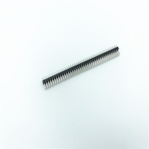 2.54mm pitch pin header 2*40Pin Way Header pin connettore maschio intestazione DIP singole doppie file diritta connettori PCB maschio - Product Image 2