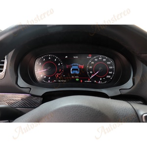 Für Volkswagen Golf 6 LCD Dashboard Auto Player Digital Cluster Instrumenten tafel Multifunktion ale QLED Speed Meter Head Unit - Product Image 5