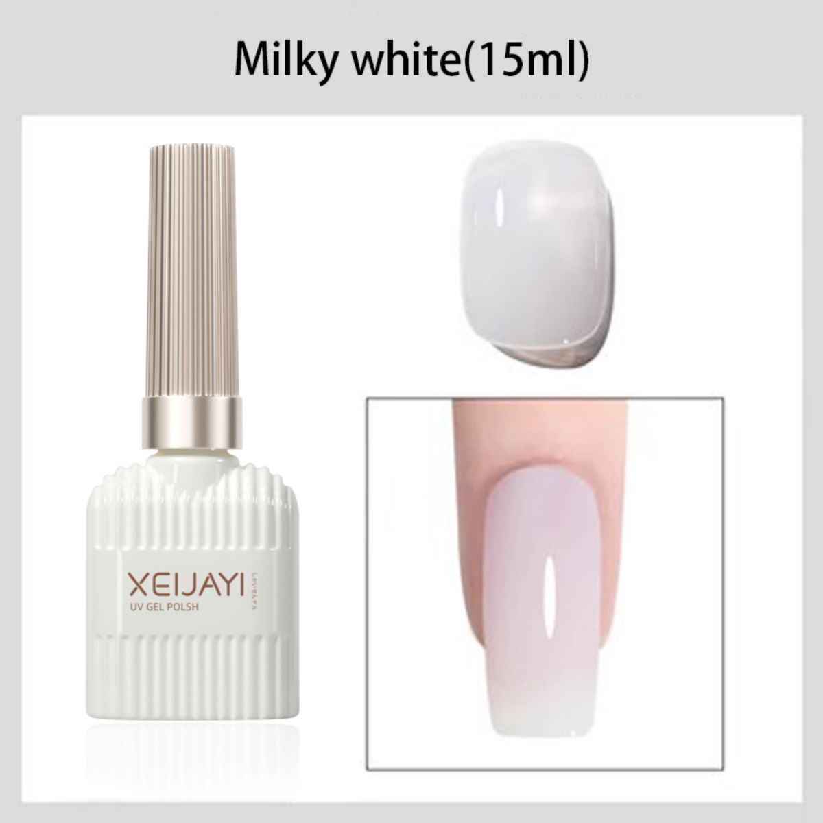 Botella de leche color blanco leche RC007