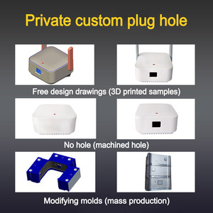 Nhà máy chính xác làm khuôn tùy chỉnh hộp nhựa nhỏ nhà ở trong PC chất liệu cho <span class=keywords><strong>Repeater</strong></span>/Wifi <span class=keywords><strong>Router</strong></span>/ổ cắm thông minh cổng - Product Image 2