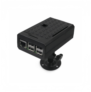 Raspberry Pi 4B/3B/2B Kit de funda protectora Estuche de generación de plástico con soporte fijo para placa base para componentes electrónicos - Product Image 2