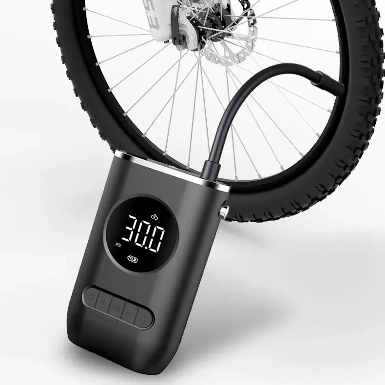 New Arrival Automatic Lightweight Wireless Digital Display Portable Car air pump tire Inflator Pump For Bicycle Car tires