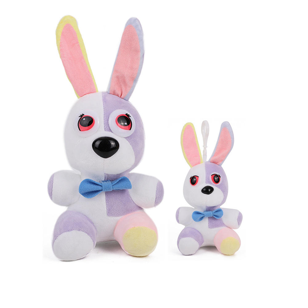 Porte-clés lapin blanc