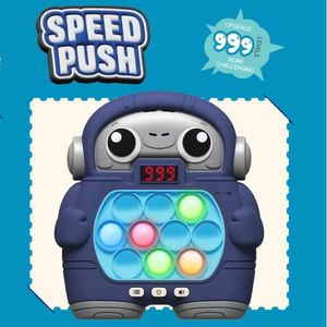 新しい3D電子ポップイットゲームおもちゃ高速プッシュソニックスクイーズバブル子供と大人用ポップイットフィジェットおもちゃ - Product Image 4
