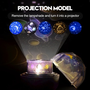 Free Shipping Starry Sky Night Light Planet Magic Projector Earth Universe LED <strong>Lamp</strong> Colorful Rotate Flashing Star for Kids Baby - Product Image 2