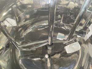 100l 200l电动加热糊剂混合罐除臭加热混合机带搅拌器化妆品混合机 - Product Image 6