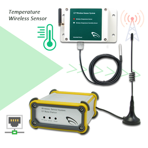 Termostato Sensor de temperatura Receptor DE DATOS Sensor de temperatura inalámbrico de 1200m con medidor de temperatura ambiente - Product Image 1