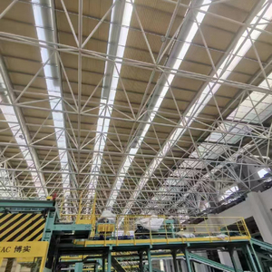 Estructura de marco de acero industrial Edificio de almacén Construcción rápida Mantenimiento fácil Sistema de Marco confiable - Product Image 4
