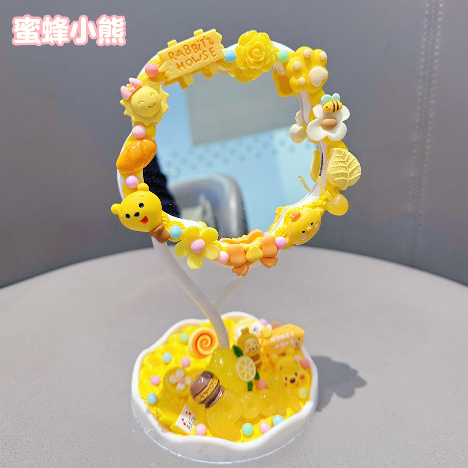 Kit de matériel miroir abeille ours-fleur