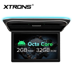 XTRONS 11.6&quot; 8 Core 32G Android <strong>LCD</strong> Monitors 1920*1080 8K Video HD-MI <strong>RCA</strong> <strong>Input</strong> Roof Car Monitor for Toyota Alphard Vellfire