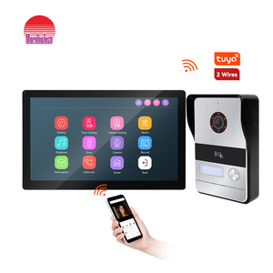 Sistema de intercomunicación de entrada de video WiFi inalámbrico inteligente tuya de 10 pulgadas 1080p - Product Image 1