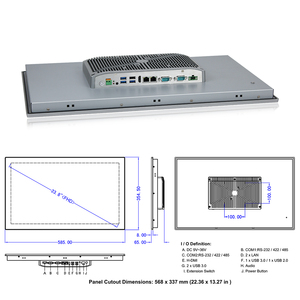 AI Edge Computing Box PC computadora industrial de grado industrial AI Edge Computing Box PC