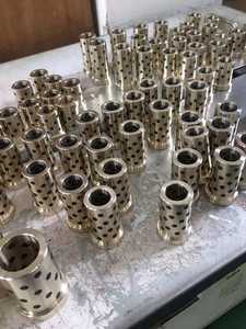 Фланцевый латунный графитовый направляющий втулка, бронзовый скользящий подшипник для превосходной производительности - Product Image 5