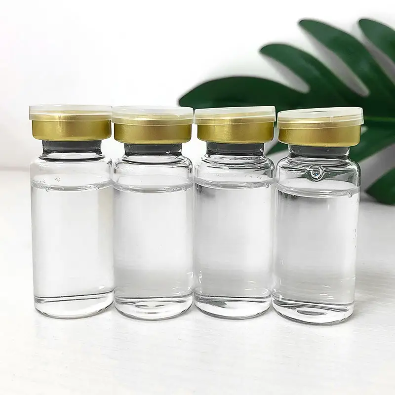 10ml de sérum liquide à l'acide hyaluronique pur de marque privée anti-âge nourrissant l'acide hyaluronique végétalien biologique pour les soins du visage