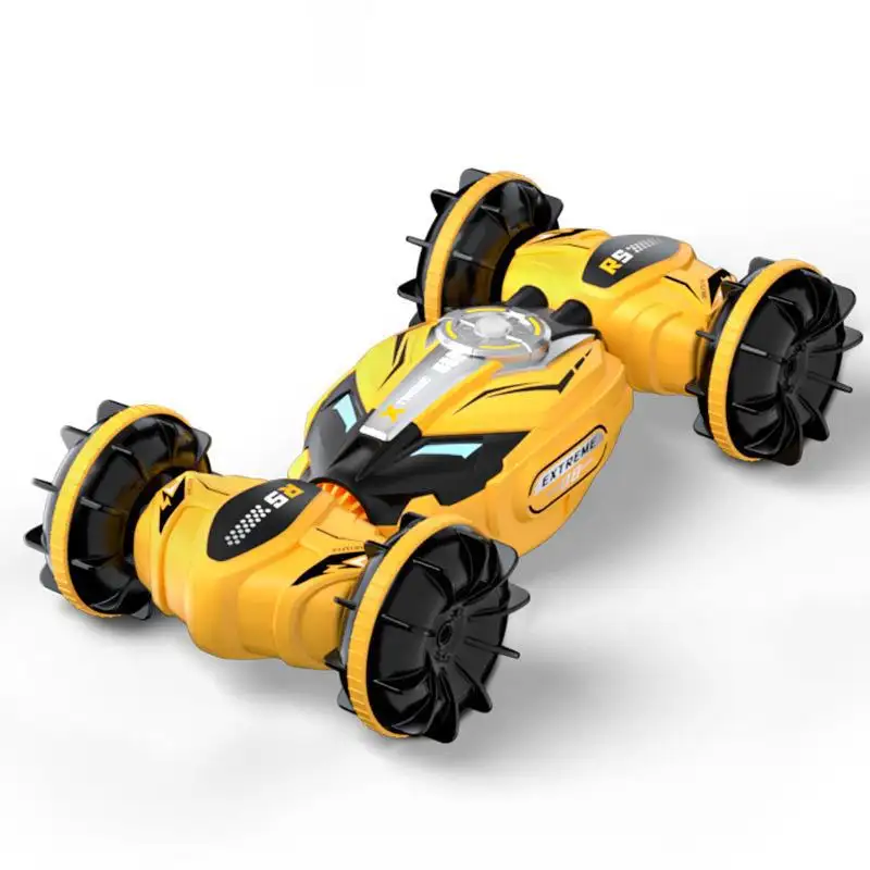 2024 New Q150 Aqua Land Twister Rc Gesture Sensor 2.4g Double Sided 4wd Stunt Car