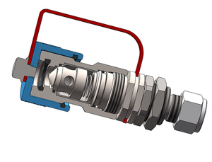 CNG Refueling Nozzle <strong>Part</strong> Fuel Receptacle for CNG Filling Panel NGV2 - Product Image 5