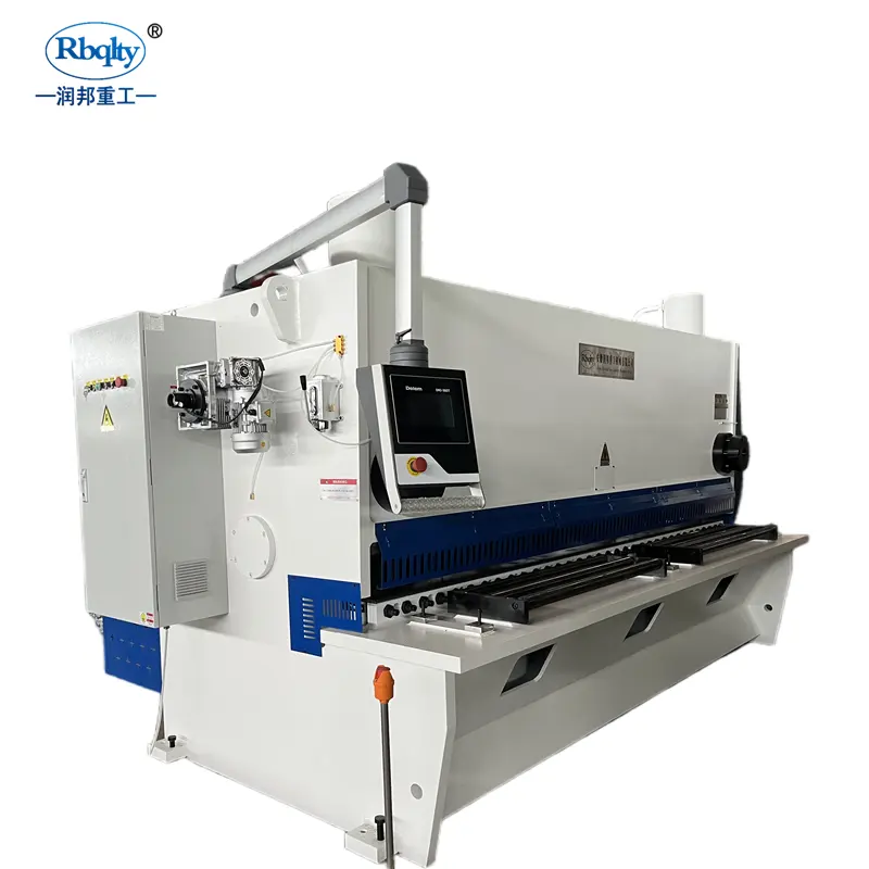Rbqlty hydraulic guillotine metal shearing machine QC11K 16x3200 CNC metal shears