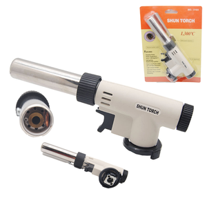 An toàn và dễ dàng để <span class=keywords><strong>s</strong></span>ử dụng đầu bếp của butan nhà bếp ngọn đuốc, Refillable ẩm thực ngọn lửa <span class=keywords><strong>s</strong></span>úng cho <span class=keywords><strong>Creme</strong></span> <span class=keywords><strong>Brulee</strong></span>, món tráng miệng, BBQ igniter - Product Image 1