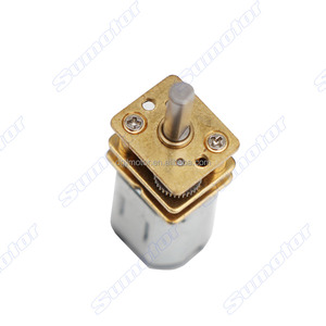 12GA N20 DC 3V 6V 12V 5-4000转/分小型金属齿轮电机远程遥控智能汽车机器人模型DIY发动机玩具电动门锁