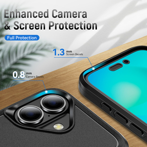 适用于iPhone 16重型防护装甲坚固电脑外壳适用于iPhone 15 14 Plus 13 12 2合1防震防护手机外壳 - Product Image 4