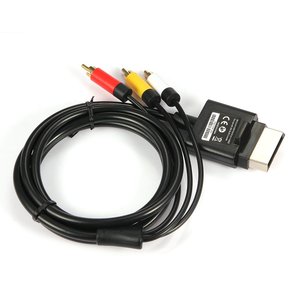 1.8M ses Video AV RCA Video kompozit kablo 3RCA Video kompozit kablo Xboxes 360 ince üç RCA fiş - Product Image 4