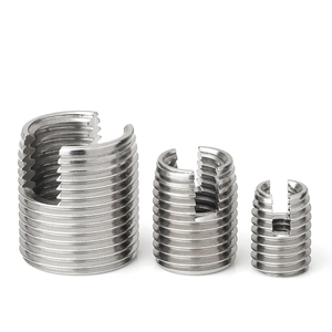 Inserti filettatura autofilettanti a vite a fessura per riparazione di filettature inserti filettati per metallo - Product Image 6