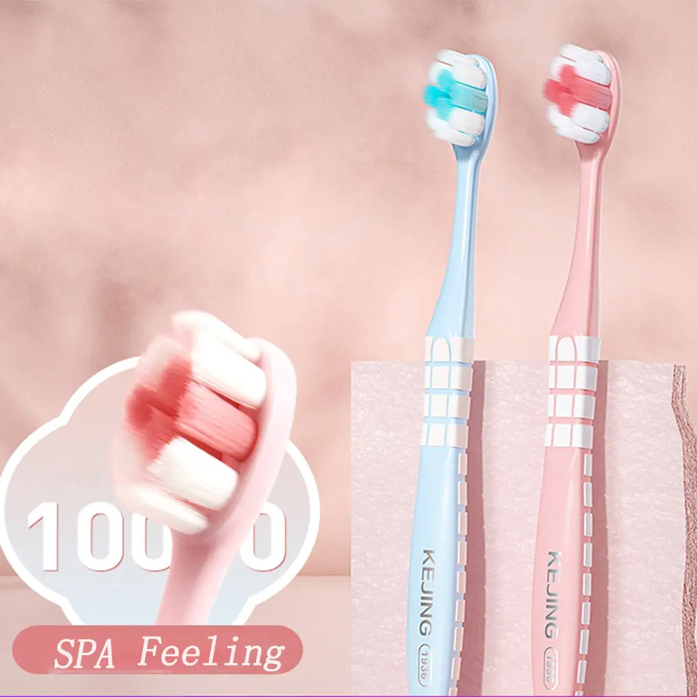 Nuevo el mejor cepillo de dientes micro súper suave de 10000 cerdas de tercera generación